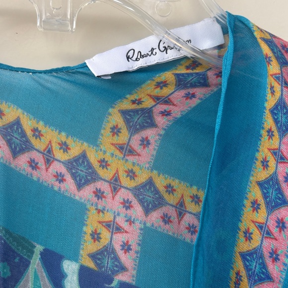 Colorful Paisley Kimono - Picture 3 of 7